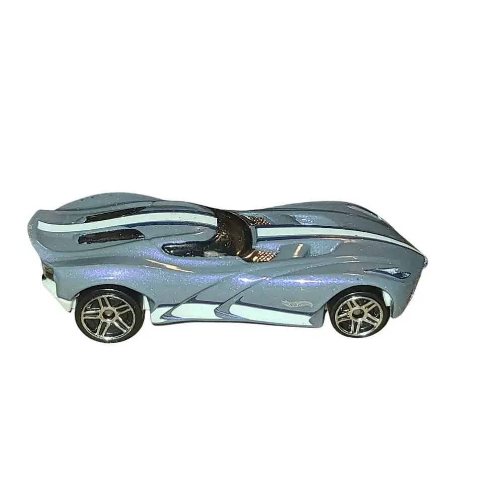 2014 Hot Wheels Corvette purple iridescent Loose